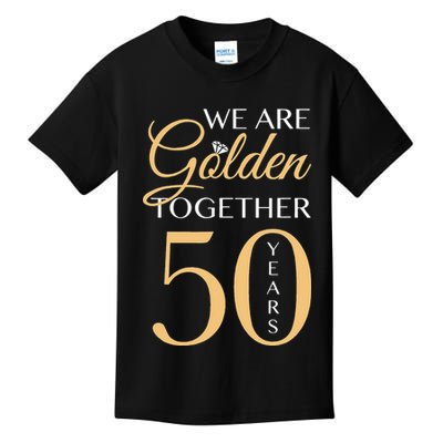 Romantic For Couples 50th Wedding Anniversary Kids T-Shirt