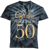 Romantic For Couples 50th Wedding Anniversary Kids Tie-Dye T-Shirt