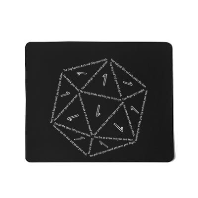 Roll For Comically Bad Outcomes Mousepad