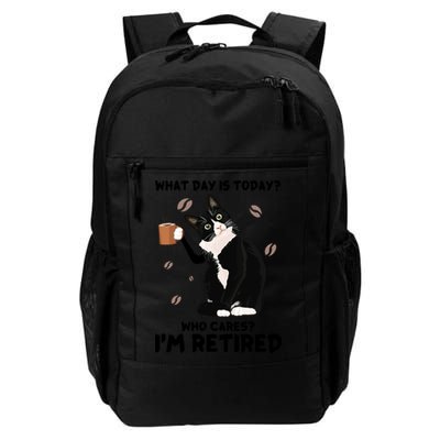 Retired Funny Cat Retirement Backpack