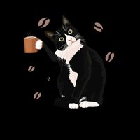 Retired Funny Cat Retirement Tall Hoodie