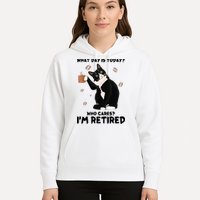 Retired Funny Cat Retirement Hoodie