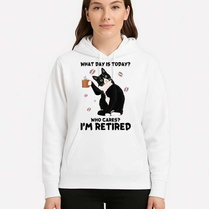 Retired Funny Cat Retirement Hoodie