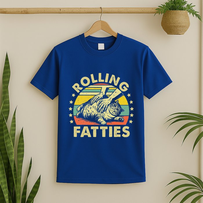 Rolling Fatties Cat T-Shirt