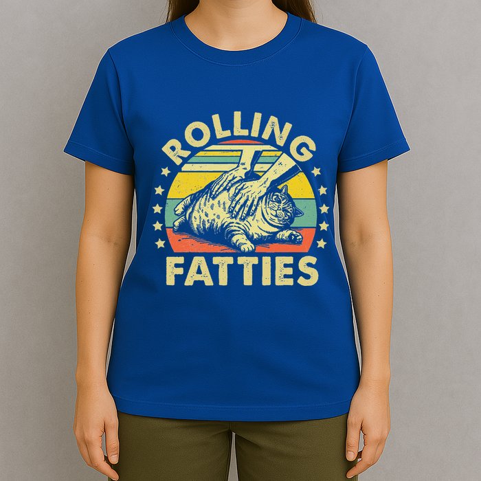 Rolling Fatties Cat T-Shirt