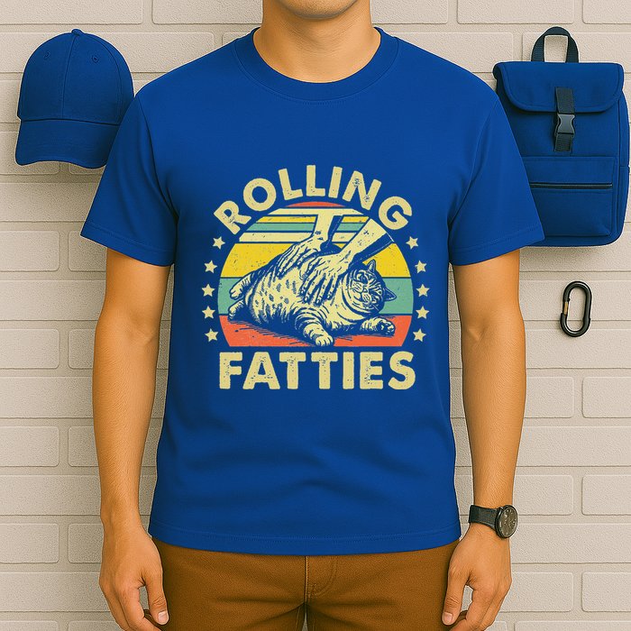 Rolling Fatties Cat T-Shirt