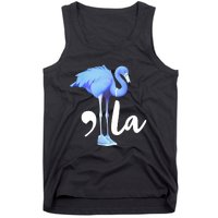 Retro Flamingo Chucks And Pearls Comma La Kamala Harris 2024 Tank Top