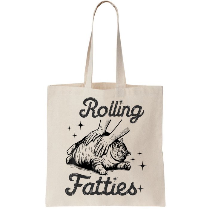 Rolling Fatties Cat Funny Cute Cat Lover Kitten Owner Kitty Bag
