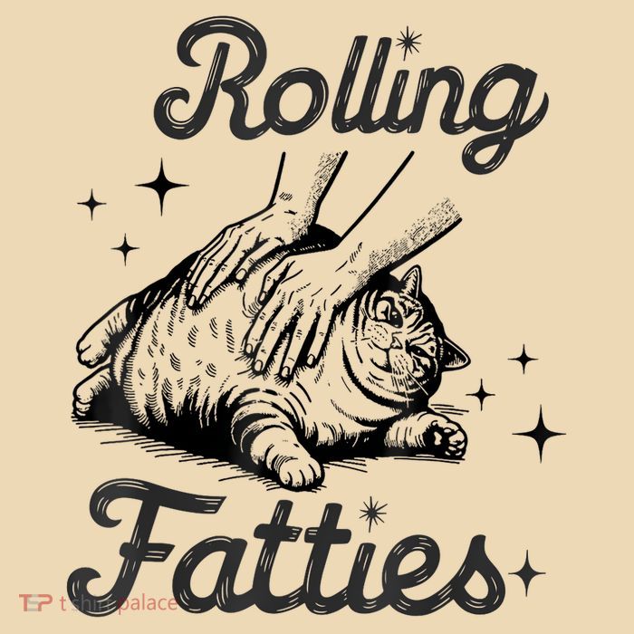 Rolling Fatties Cat Funny Cute Cat Lover Kitten Owner Kitty Bag