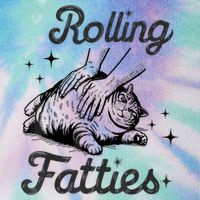 Rolling Fatties Cat Funny Cute Cat Lover Kitten Owner Kitty Legacy Tie Dye Trucker Hat