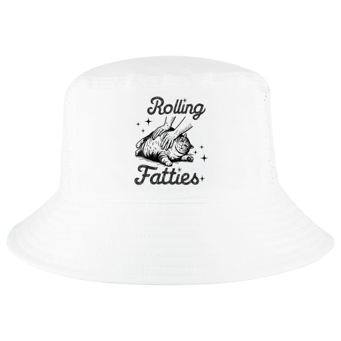 Rolling Fatties Cat Funny Cute Cat Lover Kitten Owner Kitty Cool Comfort Performance Bucket Hat