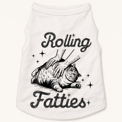 Rolling Fatties Cat Funny Cute Cat Lover Kitten Owner Kitty Doggie Tank