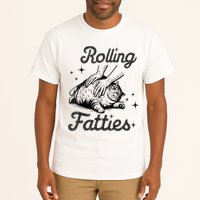 Rolling Fatties Cat Funny Cute Cat Lover Kitten Owner Kitty Tall T-Shirt
