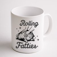 Rolling Fatties Cat Funny Cute Cat Lover Kitten Owner Kitty Mug
