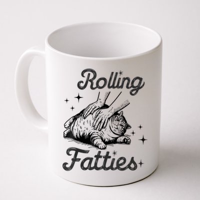 Rolling Fatties Cat Funny Cute Cat Lover Kitten Owner Kitty Mug