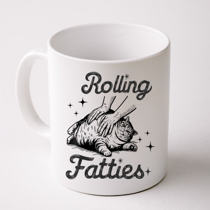 Rolling Fatties Cat Funny Cute Cat Lover Kitten Owner Kitty Mug