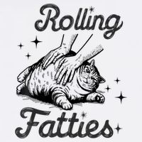 Rolling Fatties Cat Funny Cute Cat Lover Kitten Owner Kitty Mug