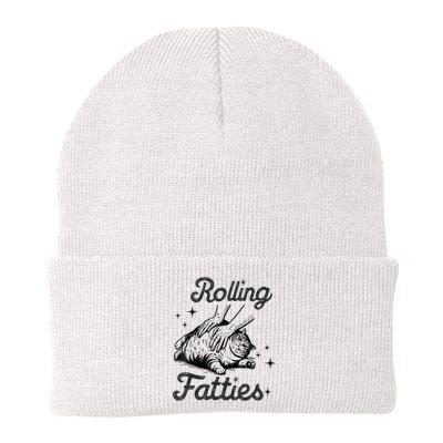 Rolling Fatties Cat Funny Cute Cat Lover Kitten Owner Kitty Beanie