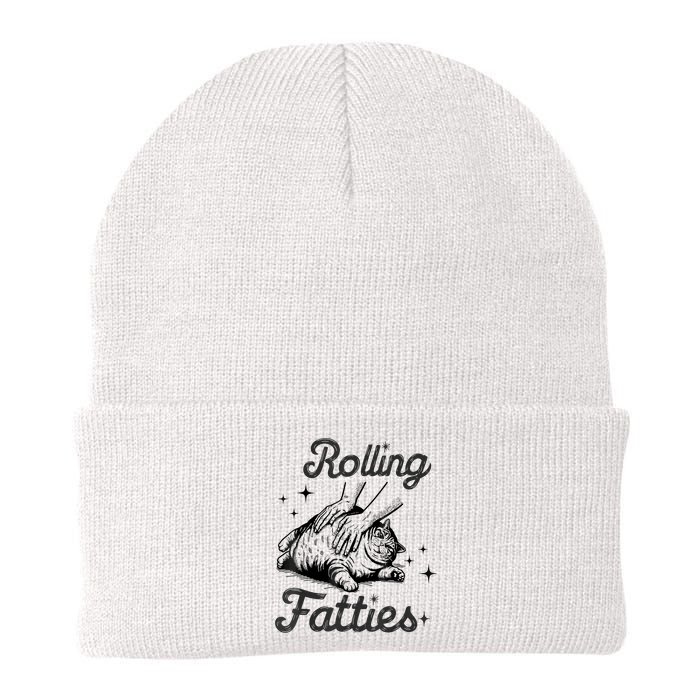 Rolling Fatties Cat Funny Cute Cat Lover Kitten Owner Kitty Beanie