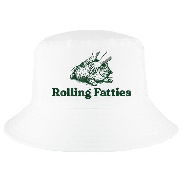 Rolling Fatties Cat Funny Cute Cat Lover Kitten Owner Kitty Cool Comfort Performance Bucket Hat