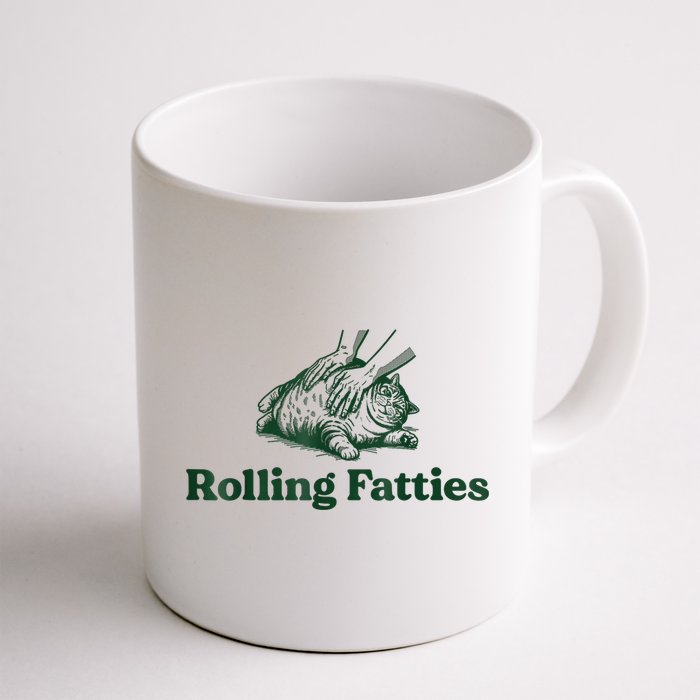 Rolling Fatties Cat Funny Cute Cat Lover Kitten Owner Kitty Mug