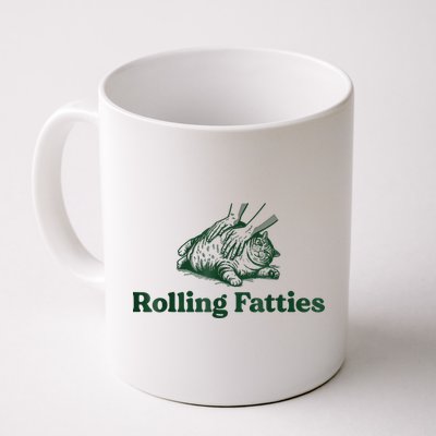 Rolling Fatties Cat Funny Cute Cat Lover Kitten Owner Kitty Mug