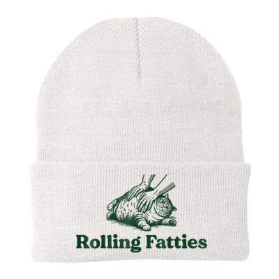 Rolling Fatties Cat Funny Cute Cat Lover Kitten Owner Kitty Beanie