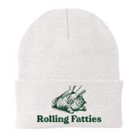 Rolling Fatties Cat Funny Cute Cat Lover Kitten Owner Kitty Beanie