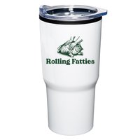 Rolling Fatties Cat Funny Cute Cat Lover Kitten Owner Kitty Tumbler