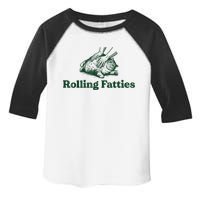 Rolling Fatties Cat Funny Cute Cat Lover Kitten Owner Kitty Toddler Fine Jersey T-Shirt