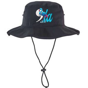 Retro Flamingo Chucks And Pearls Comma La Kamala Harris 2024 Legacy Cool Fit Booney Bucket Hat