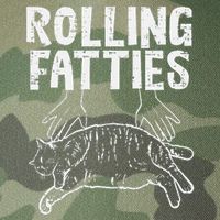 Rolling Fatties Cat Funny Fat Kitten Legacy Tie Dye Trucker Hat