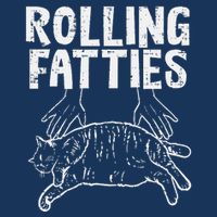 Rolling Fatties Cat Funny Fat Kitten Infant Baby Jersey Bodysuit