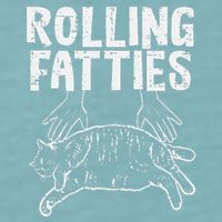Rolling Fatties Cat Funny Fat Kitten Sueded Cloud Jersey T-Shirt