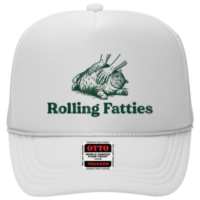 Rolling Fatties Cat Funny Cute Cat Lover Kitten Owner Kitty Trucker Hat