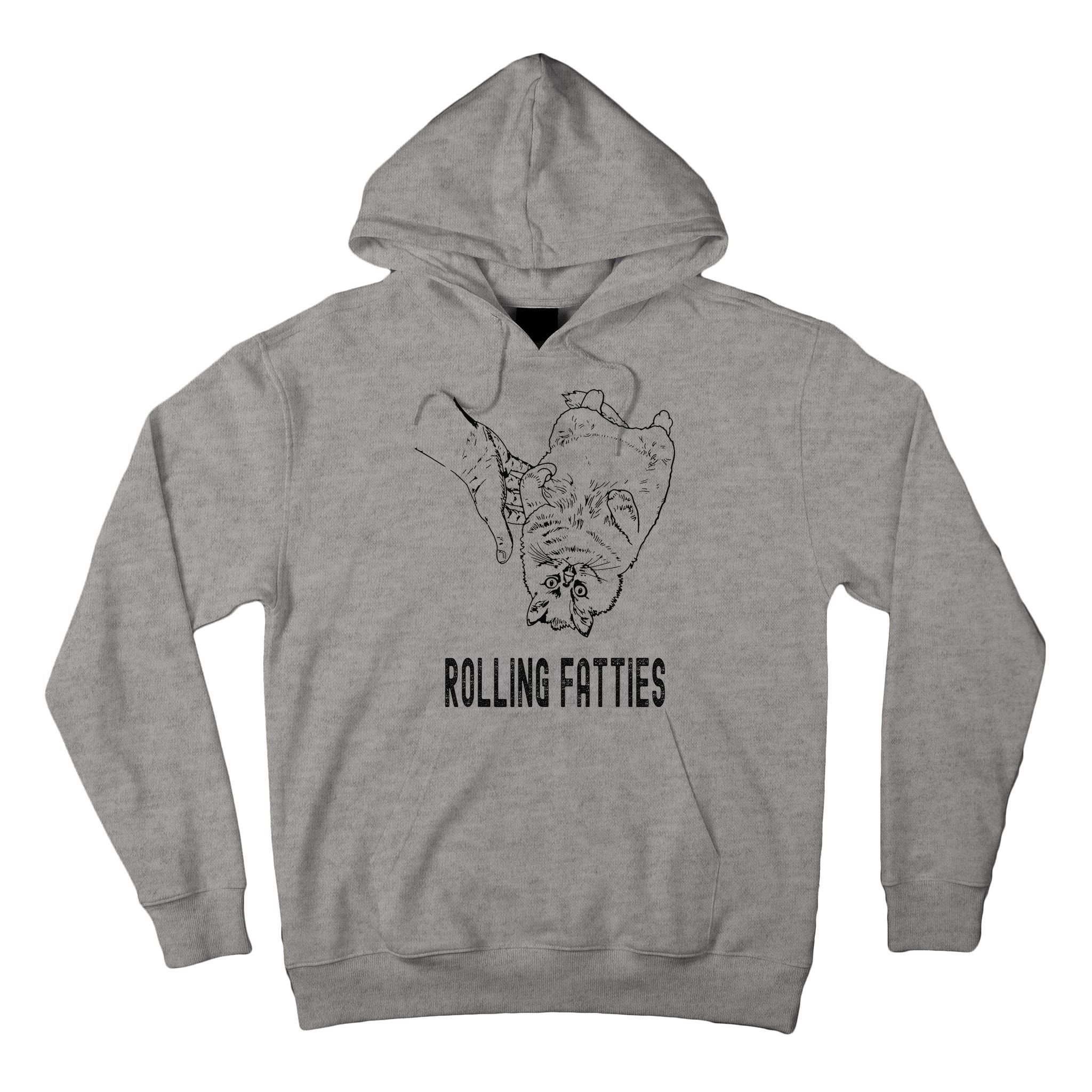 Rolling Fatties Cat Tall Hoodie