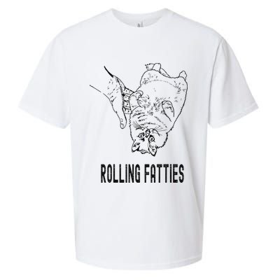 Rolling Fatties Cat Sueded Cloud Jersey T-Shirt