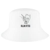 Rolling Fatties Cat Cool Comfort Performance Bucket Hat