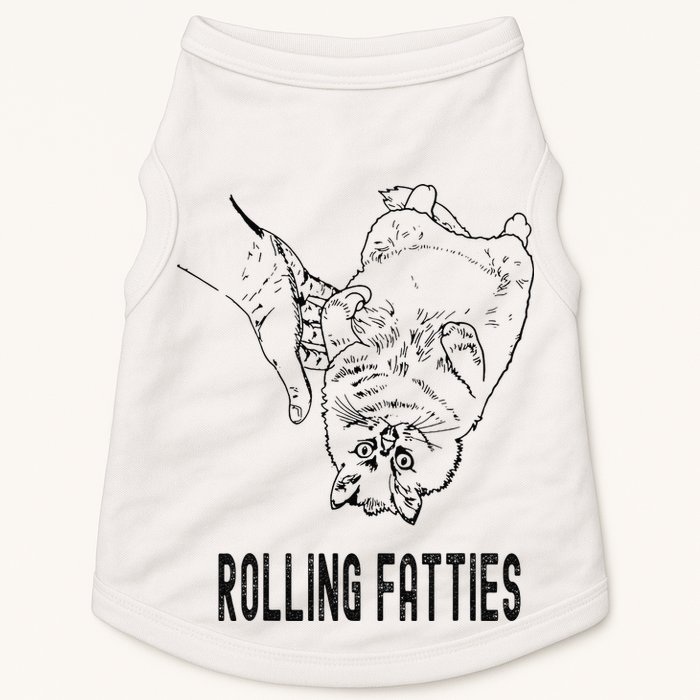 Rolling Fatties Cat Doggie Tank