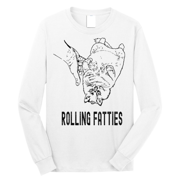 Rolling Fatties Cat Long Sleeve Shirt