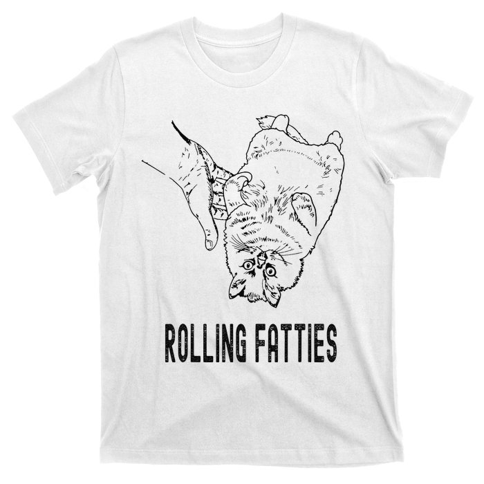 Rolling Fatties Cat T-Shirt