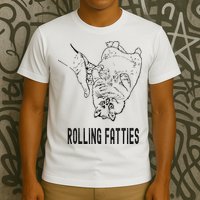 Rolling Fatties Cat T-Shirt