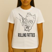 Rolling Fatties Cat T-Shirt