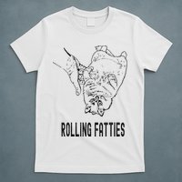 Rolling Fatties Cat T-Shirt