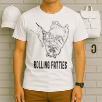 Rolling Fatties Cat T-Shirt