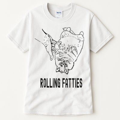 Rolling Fatties Cat Tall T-Shirt