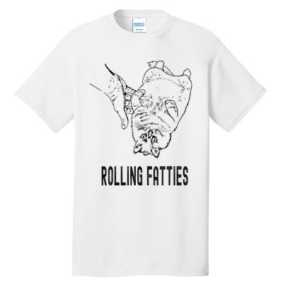 Rolling Fatties Cat Tall T-Shirt