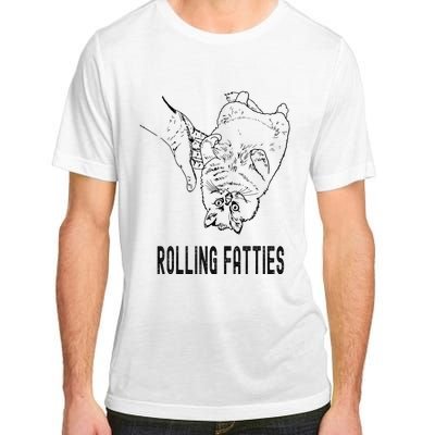 Rolling Fatties Cat Adult ChromaSoft Performance T-Shirt