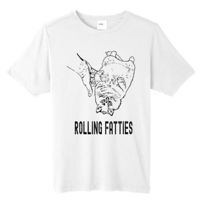 Rolling Fatties Cat Tall Fusion ChromaSoft Performance T-Shirt