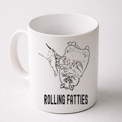 Rolling Fatties Cat Mug
